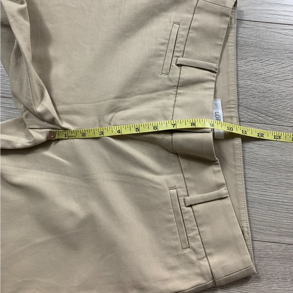 LOFT The Riviera Tan Straight Leg Ankle Career Office Trouser Pants - Picture 11 of 12